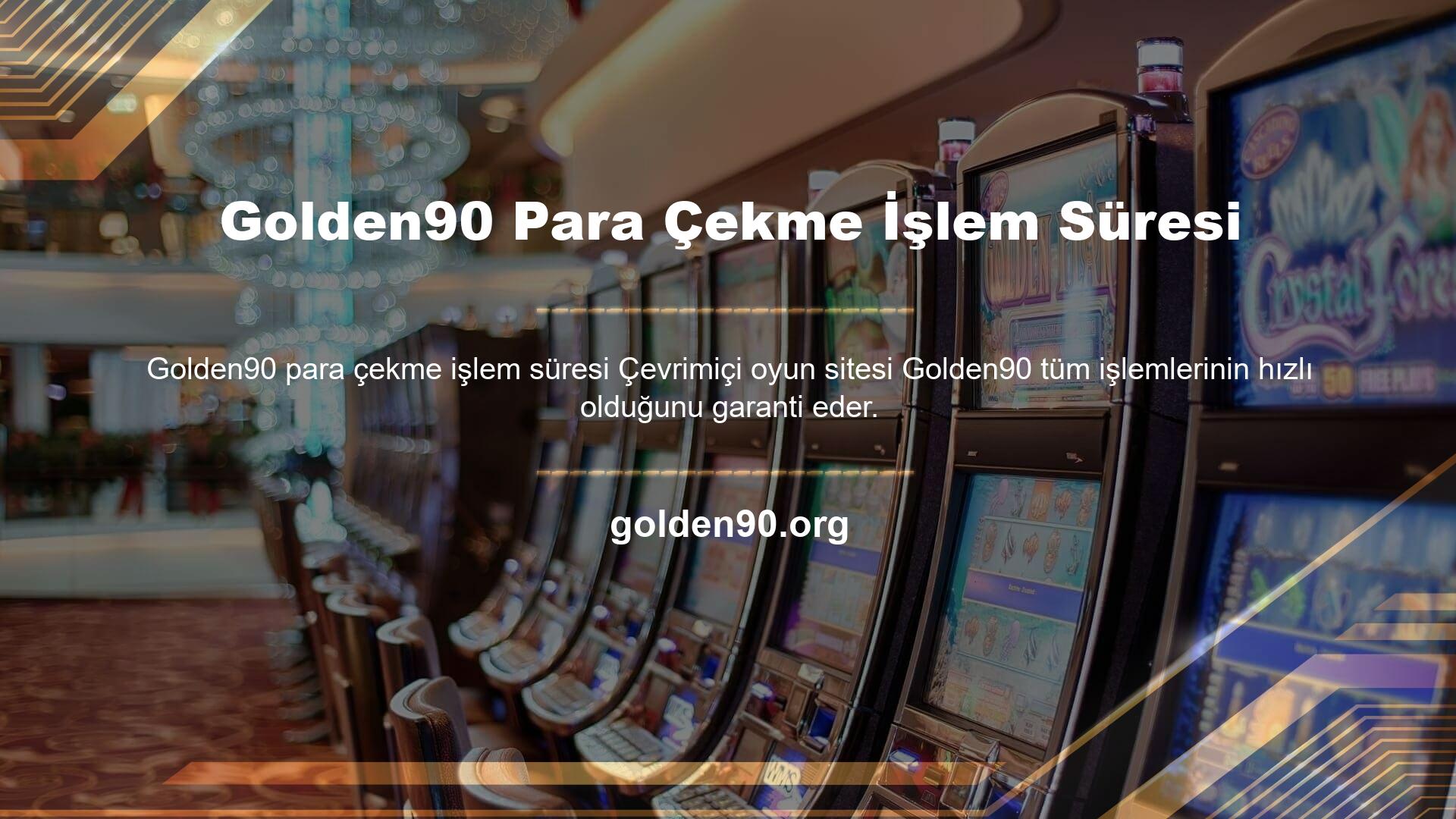 Golden90 para çekme işlemi gerçekleştiren ve para çekme limitlerini kısa sürede alan kullanıcılar, Golden90 bahis sitelerine daha fazla güvenmektedir