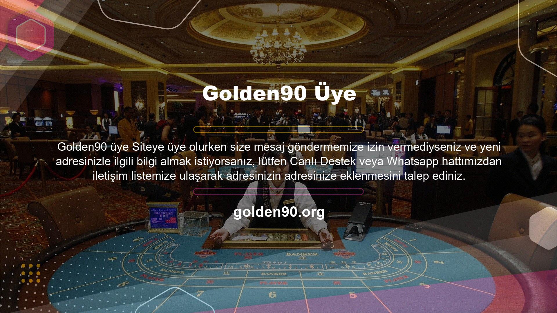 Golden90 web sitesini kullanırken belirtilen adres değiştiğinde birçok kişi bir arama motoru aracılığıyla mevcut web sitesi adresine erişmek ister