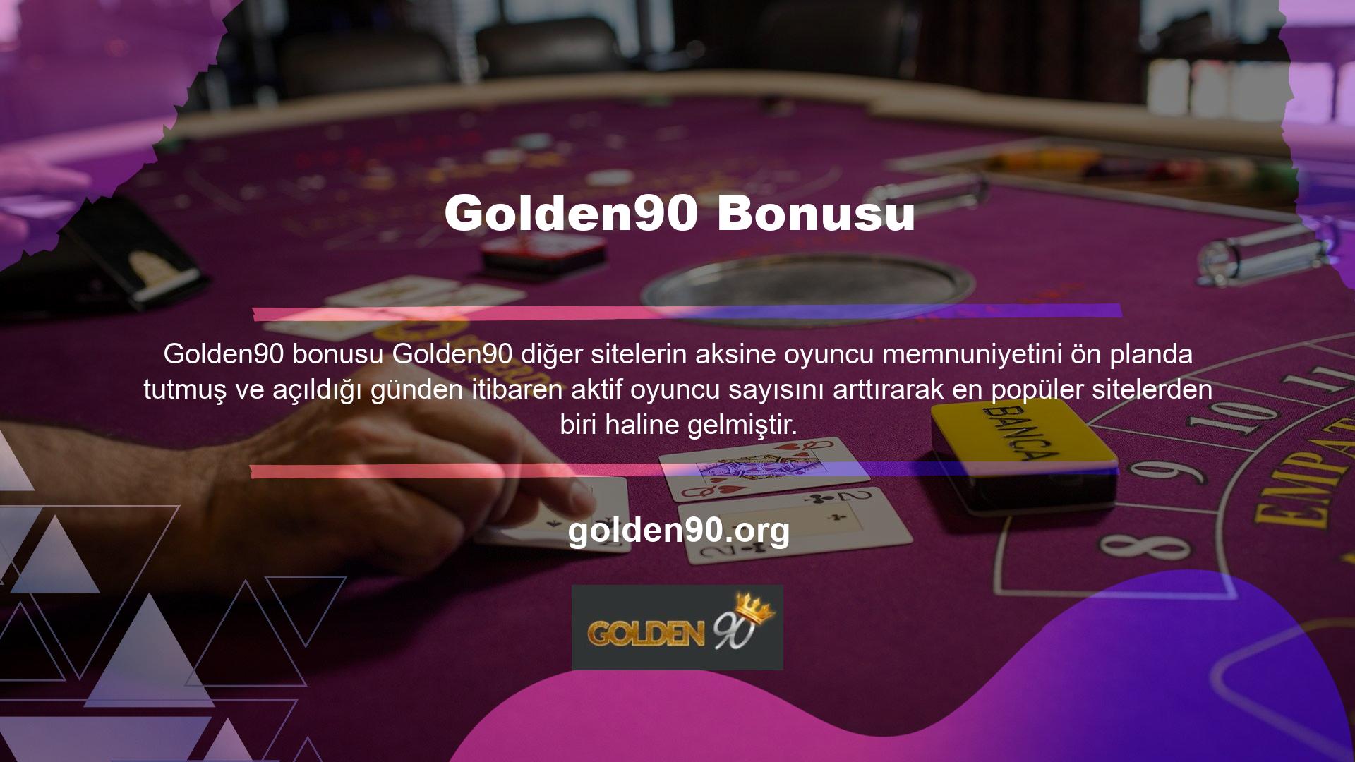 Golden90, casino severlere ve ailelere yakın, devasa ve büyüyen bir bahis pazarında adından söz ettiriyor